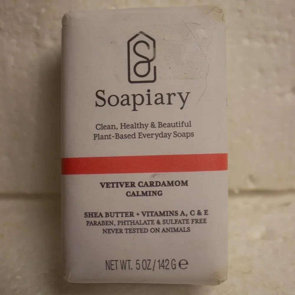 Two 5 OZ Soapiary Bars Calming and Invigorate
